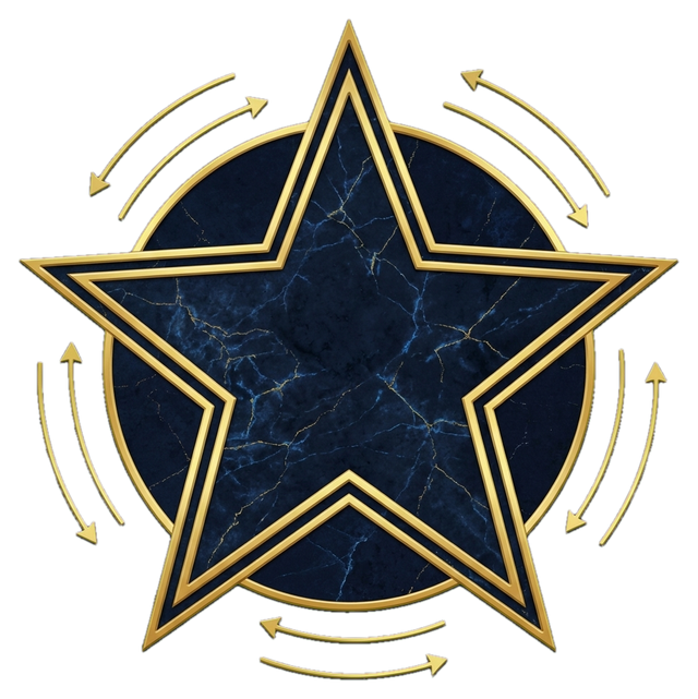 Estrela das cinco dimensões do Método VIVER